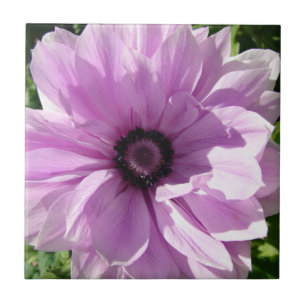 Carreau Shabby Purple Fleur de printemps floral céramique