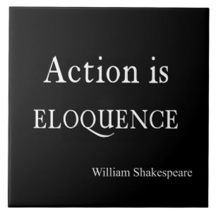 Carreau Shakespeare a personnalisé l'action de citation