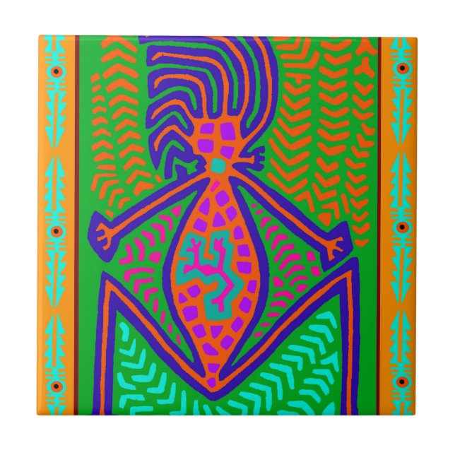 Carreau Shaman Terre Mère (Devant)