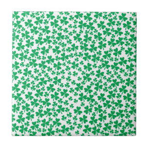 Carreau Shamrock pour la Saint Patrick's Day