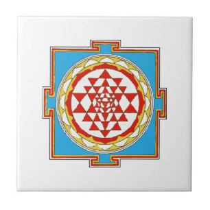 Carreau Shree Yantra