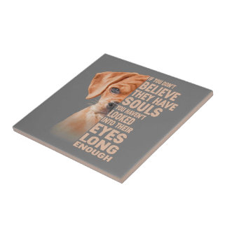 Carreau Si vous ne croyez pas qu'ils ont des âmes Puggle a