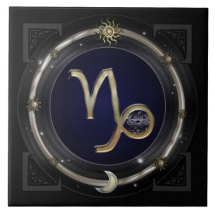 Carreau Signe de zodiaque de Capricorne