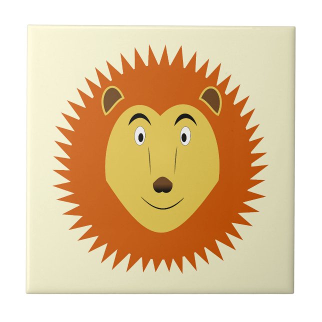 Carreau Signe du Lion Anniversaire Lion (Devant)