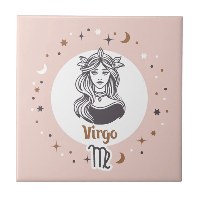 Carreau SIGNE Zodiaque Virgo (Devant)