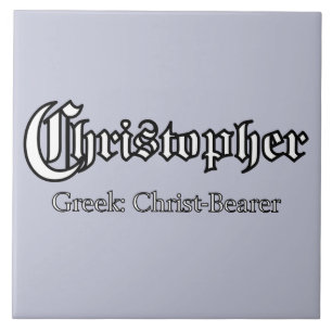 Carreau Signification de Christopher