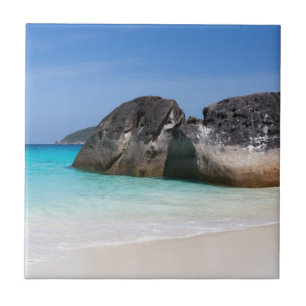 Carreau Similan beach Andaman Sea Thaïlande Poster Poster