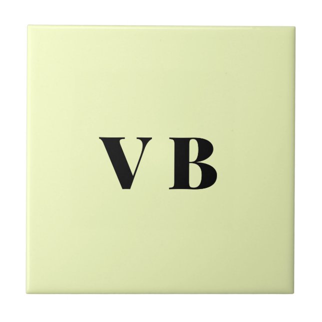 Carreau simple couleur pastel personnalisée minimale solid (Devant)