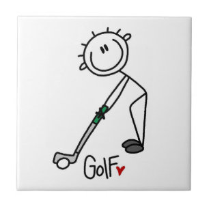 Carreau Simple Golfeur en Bâtonnets