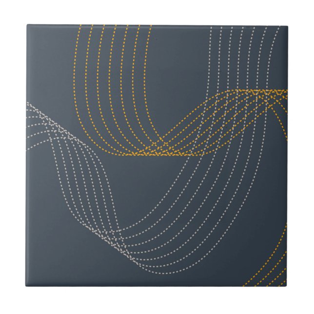 Carreau Simple, moderne, élégant, cool, illustration tenda (Devant)