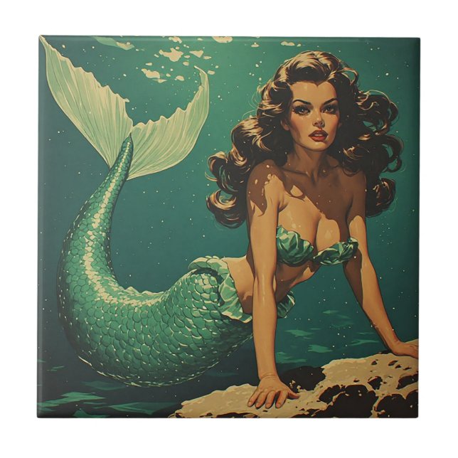 Carreau Siren des Profondeurs (Devant)