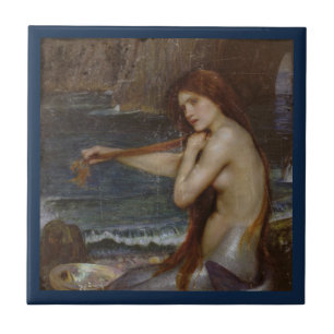 Carreau Sirène Comportant Ses Cheveux