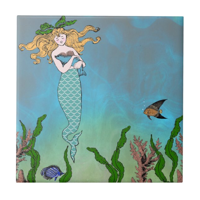 Carreau Sirène et joint (Devant)