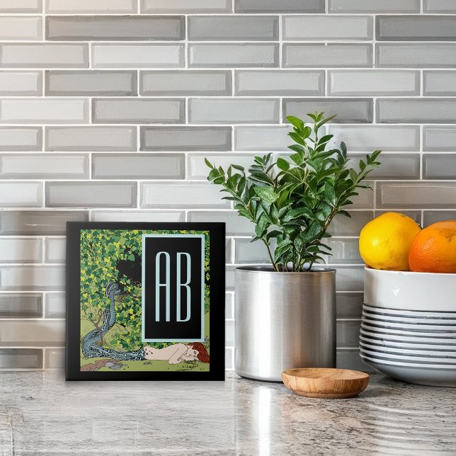 Carreau Sirène par Koloman Moser (Créateur téléchargé)