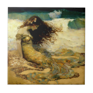 Carreau Sirène sur les sables dorés