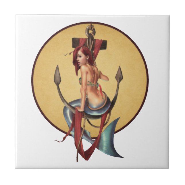 Carreau Sirène vintage (Devant)