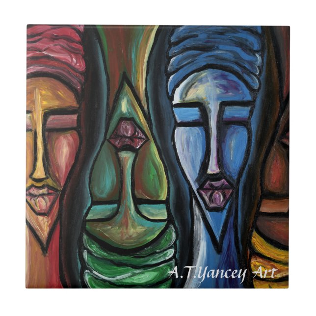 Carreau Sistas a uni la tuile (Devant)