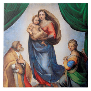 Carreau Sistine Madonna, Raphael