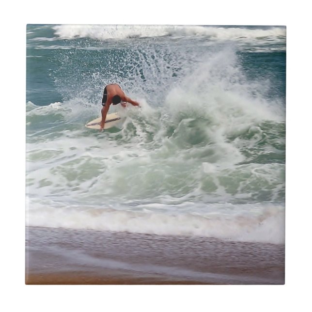Carreau Skimboard par Shirley Taylor (Devant)