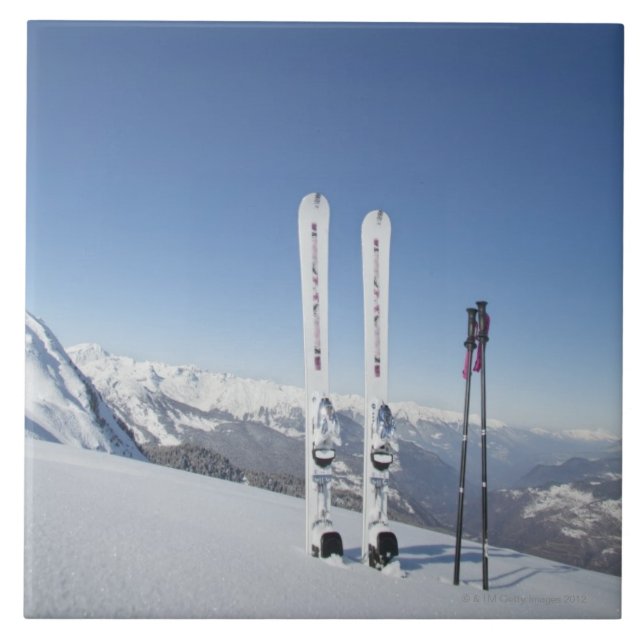 Carreau Skis et ski Polonais (Devant)