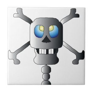 Carreau Skull and Cross Bones