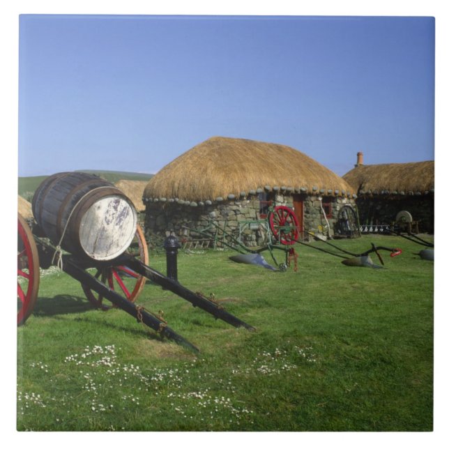 Carreau Skye Museum, Kilmuir, île de Skye, Highlands, (Devant)