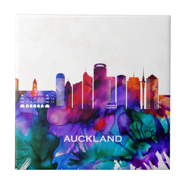 Carreau Skyline Auckland (Devant)
