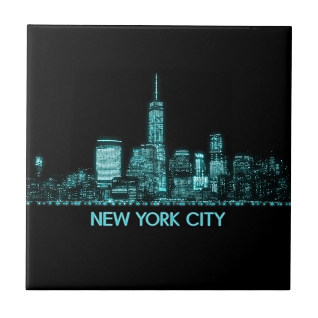 Carreau Skyline de New York (Devant)