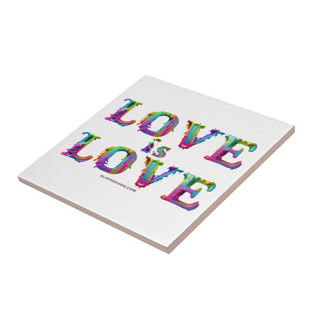 Carreau SlipperyJoe l'amour est l'amour dégoulinant dynami (Côté)