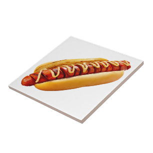 Carreau SlipperyJoe's hot dog ambiance estivale BBQ niché 