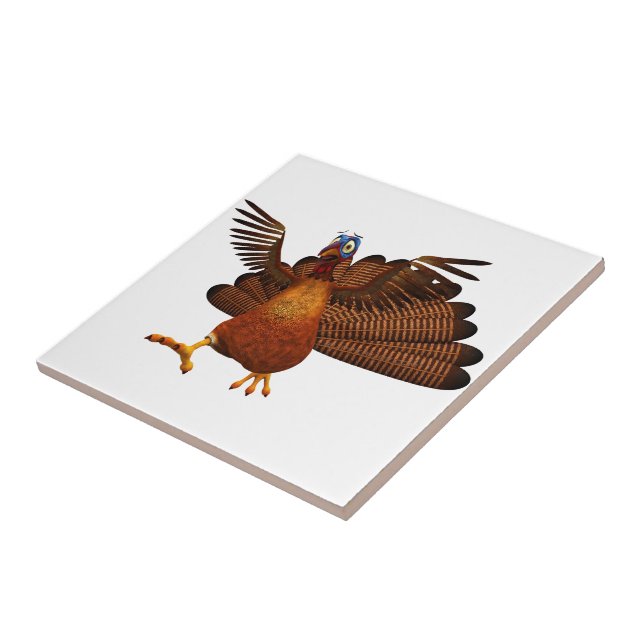 Carreau SlipperyJoe's Thanksgiving gobble de manière respo (Côté)