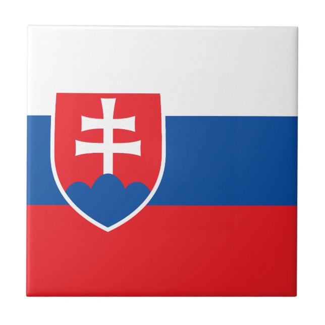 Carreau Slovakia Flag (Devant)