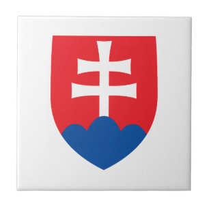 Carreau slovaquie pays armoiries symbole emblème croix