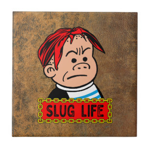 Carreau "Slug Life" Faux Leather
