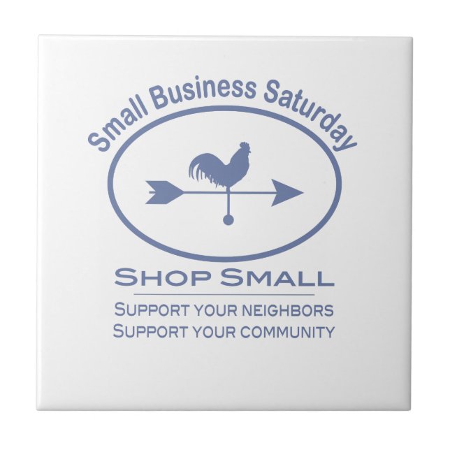 Carreau Small Business Saturday Weather vane (Devant)