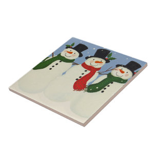 Carreau Snowman