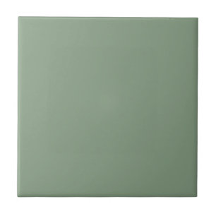 Carreau Soft Basil Green, Muted Neutral Solid Color