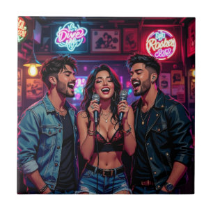 Carreau Soirée Karaoke au Bar de Quartier