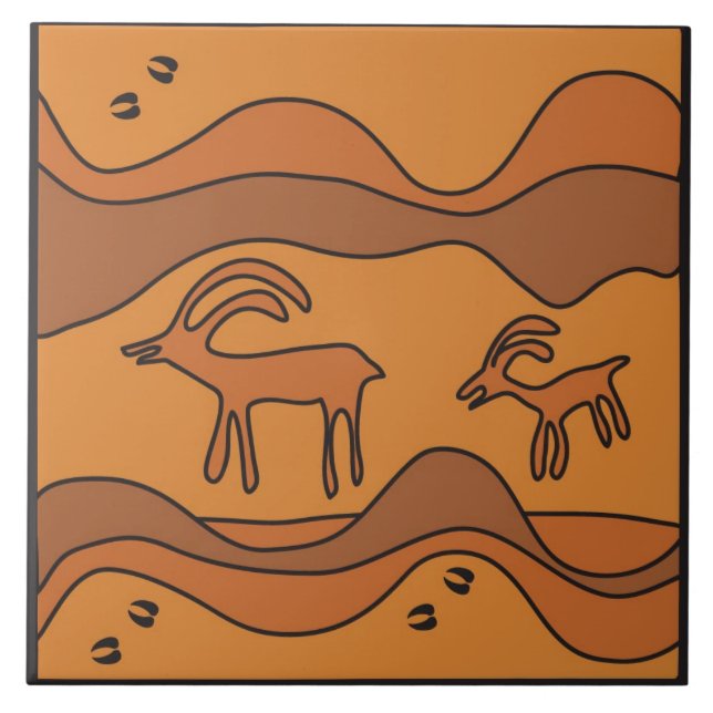 Carreau Sojournez À Travers Snake Gulch Carrelage en céram (Devant)