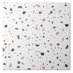 Carreau Sol en terrazzo blanc Carrelage en céramique