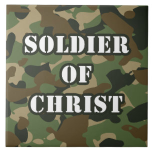 Carreau Soldat de Jésus Christ Foi de l'Armée chrétienne