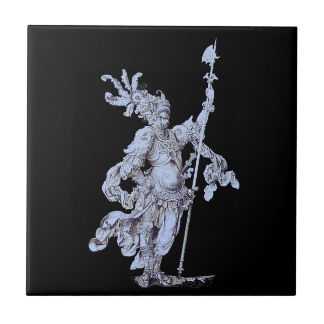 Carreau soldat du XVIIe siècle (Devant)