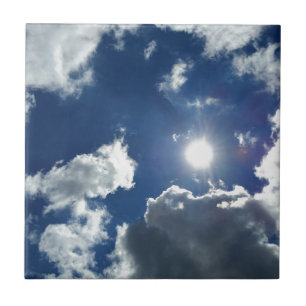Carreau soleil et nuages