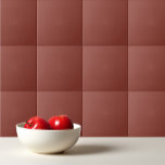 Carreau Solide roux brun<br><div class="desc">Design marron roux solide</div>