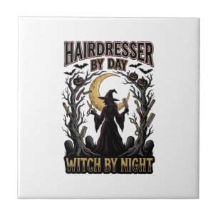 Carreau Sorcière Coiffeuse Halloween Styliste de Jour Desi
