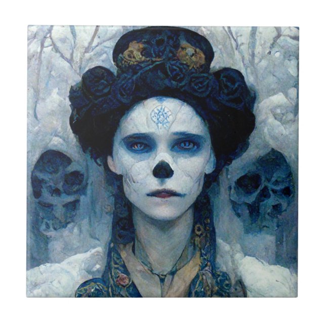 Carreau Sorcière de glace 5 Imaginaires Sci-Fi (Devant)