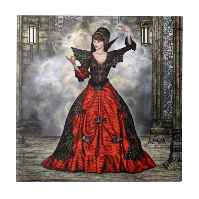 Carreau Sorcière féminine (Devant)
