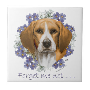 Carreau Souvenir Beagle
