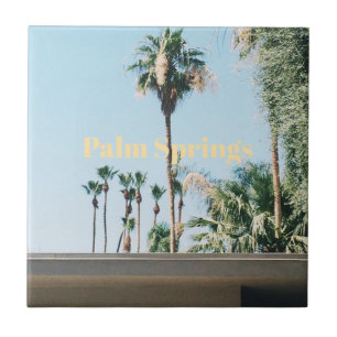 Carreau Souvenir de voyage à Palm Springs