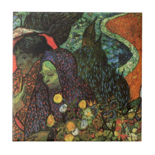Carreau Souvenir du jardin à Etten de Vincent van Gogh